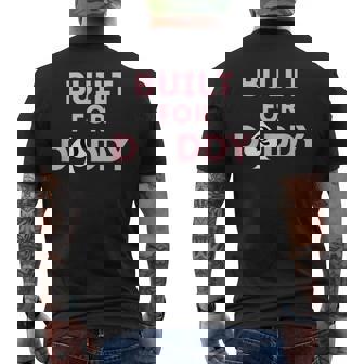 Daddy Qos用に作られています ピンク セクシー スペードの女王 ギフト メンズTシャツ バックプリント - Kawaiitshirt