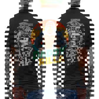 Daddy Rilla Gorilla Dad 父の日ギフト お父さんへのギフト メンズTシャツ バックプリント - Kawaiitshirt