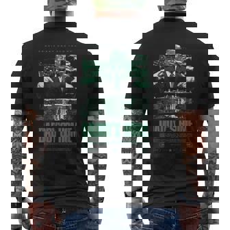 Daddys Home ホワイトハウス トランプ 2024 選挙 メンズTシャツ バックプリント - Kawaiitshirt