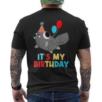 Dandy's World Birthday It's My Birthday Pebble Dandy's World Men's T-shirt Back Print - Thegiftio UK