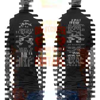 Dans Ma Tête Je Joue De La Guitare Musique Guitariste T-shirt imprimé au dos - Cadeauxyz