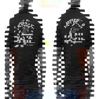 De Padel Humour Je Peux Pas J'ai Padel Padeliste Joueur T-shirt imprimé au dos - Cadeauxyz