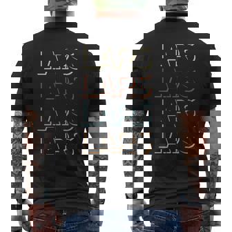 De Primer Nombre De Lars Mi Personalizada Con Nombre Camiseta Hombre Estampado Espalda - Regaloses