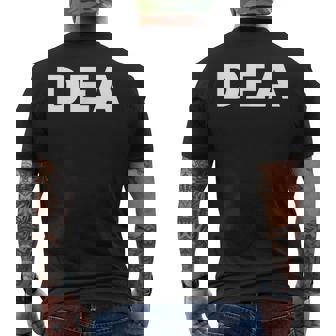 Dea エージェント 麻薬取締局 前後 メンズTシャツ バックプリント - Kawaiitshirt
