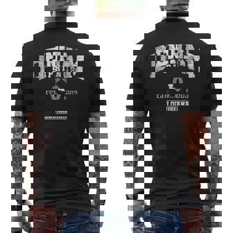 Denhamprings La メンズTシャツ バックプリント - Kawaiitshirt