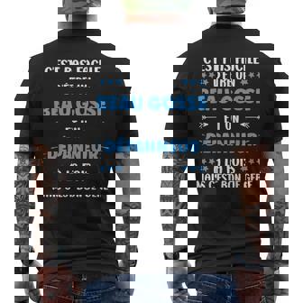 Dépannageuper Dépanneur Humour Beau Gosse Dépanneur T-shirt imprimé au dos - Cadeauxyz