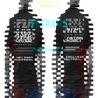 Départ En Retraite Humour Retraite En Cours De Chargement T-shirt imprimé au dos - Cadeauxyz