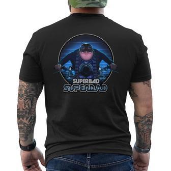 Despicable Meuperbaduperdad Gru On Motorcycle T-Shirt mit Rückendruck - Geschenkecke