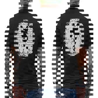 Diable Lapin En Métal Avec Main Et Cornes De Diable T-shirt imprimé au dos - Cadeauxyz
