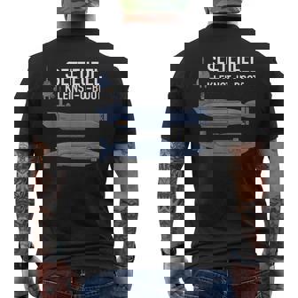 Diagrama Del Miniubmarino Anfibio Alemán Ww2 Deeeteufel Camiseta Hombre Estampado Espalda - Regaloses