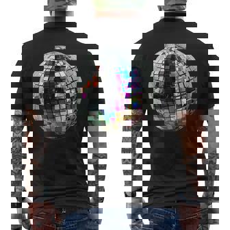 Discokugel 90Er Jahre Outfit Motto-Party 80Er Jahre Outfit T-Shirt mit Rückendruck - Geschenkecke