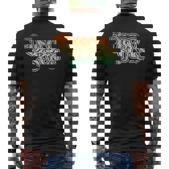 Discoucks 1970S Retrointage Desgastado T Camiseta Hombre Estampado Espalda - Regaloses