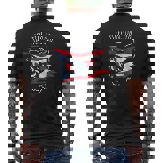 Diseño De Tiffin Ohio Usa Camiseta Hombre Estampado Espalda - Regaloses