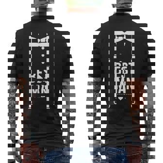 Disfraz De Esmoquin De Boda Para Padrino De Boda Tirantes Corbatín Fiesta Diversión Camiseta Hombre Estampado Espalda - Regaloses