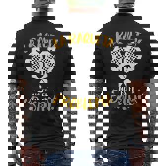 Divertido Jugador Padel La Raqueta No Es El Problema Padel Camiseta Hombre Estampado Espalda - Regaloses