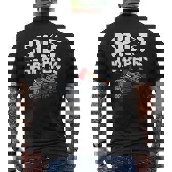 Diy 薪加工 木割り 薪割り 薪割り メンズTシャツ バックプリント - Kawaiitshirt