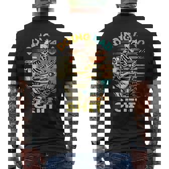 Doing Dad Shit Dad Joke Skeleton Dad Dad Father's Day Men's T-shirt Back Print | Mazezy