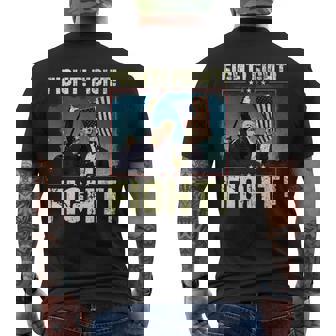 Donald Trump 2024 Fight Fight Fight Donald Trump Fist Fight Donald Trump Fist Pump T-shirt imprimé au dos - Cadeauxyz
