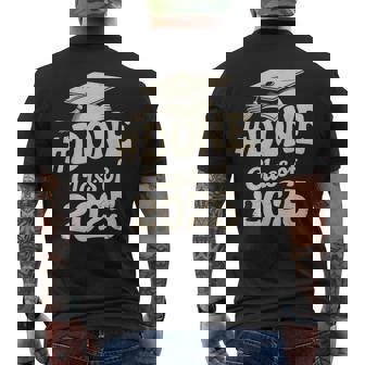 Done Class Of 2025 Graduation For Him Her Men's T-shirt Back Print - Monsterry