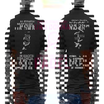 Donna Padel Maiottovalutare Giocatrice T-shirt da uomo con stampa posteriore - Novitaregali