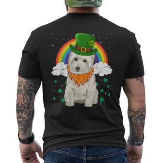 Dono Del Leprecauno West Highland Terrier T-shirt da uomo con stampa posteriore - Novitaregali
