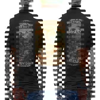 You Don’T Stop Hiking When You Get Old Adventure Men's T-shirt Back Print | Mazezy