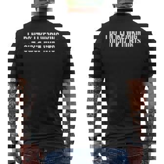 I Don't Like Working Out Cuz It Hurts Gym Men's T-shirt Back Print - Monsterry
