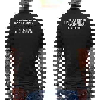 I Don't Like Working Out Cuz It Hurts Men's T-shirt Back Print - Thegiftio UK