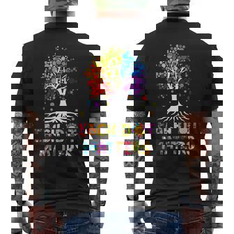 Each Dot Matters Colorful Polka Dot Tree Happy Dot Day 2025 Men's T-shirt Back Print | Mazezy