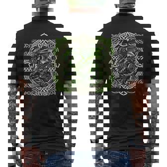 Dragon Celtiqueert Irlandais Tribal Fantaisie Celtique T-shirt imprimé au dos - Cadeauxyz