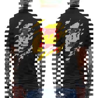 Drapeau Béarn Blason Déchiré À Effet 3D France T-shirt imprimé au dos - Cadeauxyz