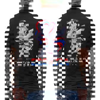 Drapeau Croatie Licorne Croatie Hrvatska Racines Croates T-shirt imprimé au dos - Cadeauxyz