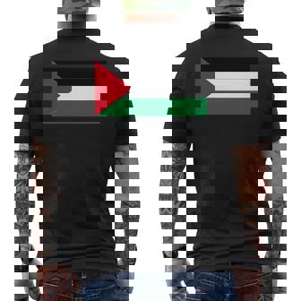 Drapeau De Gaza Libre Palestine T-shirt imprimé au dos - Cadeauxyz