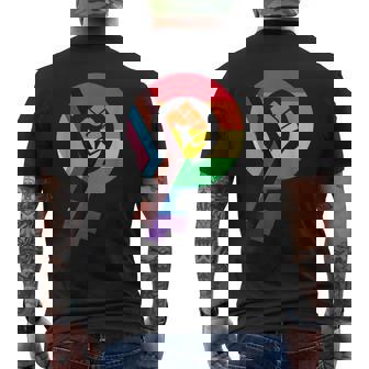 Drapeau Féministe Lgbtqia Pride T-shirt imprimé au dos - Cadeauxyz