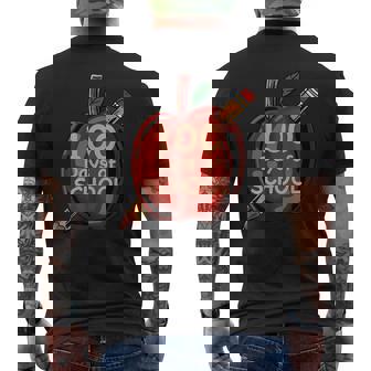 Drôle 100 Jours D'école Pomme Fruit T-shirt imprimé au dos - Cadeauxyz