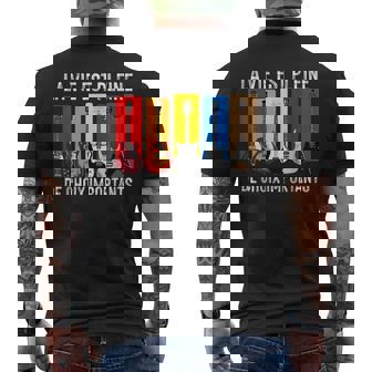 Drôle Cadeau Pour Guitariste Instrument De Musique Guitare T-shirt imprimé au dos - Cadeauxyz