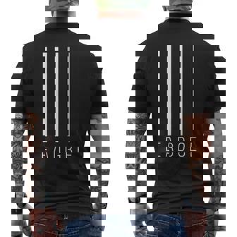 Eadgbe 6弦ギタープレーヤー&ギタリスト クール メンズTシャツ バックプリント - Kawaiitshirt