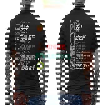 Eatleep Anime Gaming Repite El Manga De Anime Kawaii Otaku Camiseta Hombre Estampado Espalda - Regaloses