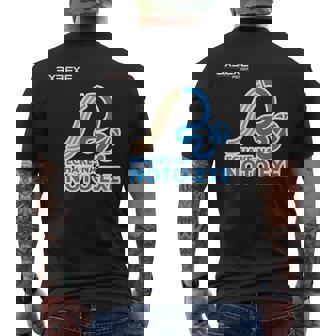 Echake-Na NotoExe_21_浅間 美紀 メンズTシャツ バックプリント - Kawaiitshirt