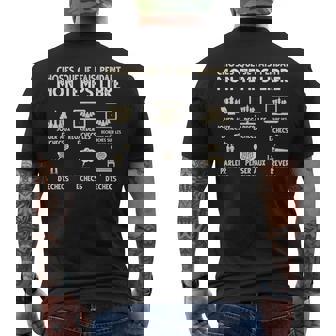 Échecs Jeu Drôle Jouer Aux Échecs Regarder Les Échecs T-shirt imprimé au dos - Cadeauxyz