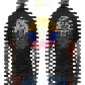 Ecuador Fans Ecuador Bandera Mundial De Fútbol Jersey De Fútbol Camiseta Hombre Estampado Espalda - Regaloses