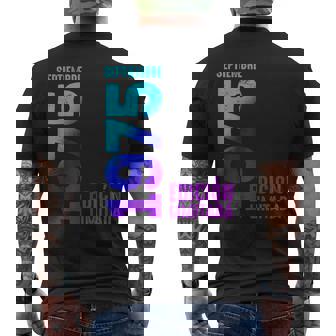 Edición Limitadaeptiembre 1975Intage 1975 Año 1975 Retro Camiseta Hombre Estampado Espalda - Regaloses