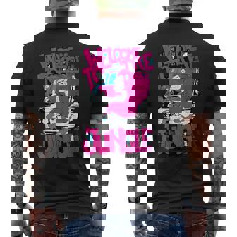 Edmトリッピーゴリラジャングルダンスミュージックレイブフェスティバル メンズTシャツ バックプリント - Kawaiitshirt