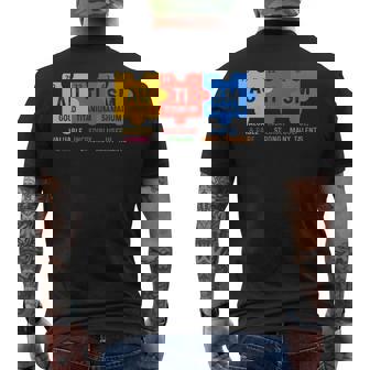 Éléments De Chimie De L'autisme T-shirt imprimé au dos - Cadeauxyz