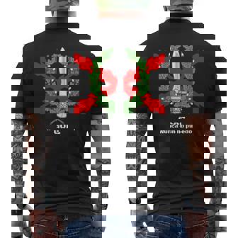 Emblema Goe Fuerzas Especiales Cruz Borgoña Camiseta Hombre Estampado Espalda - Regaloses