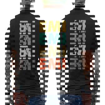 Emi 恵美 メンズTシャツ バックプリント - Kawaiitshirt