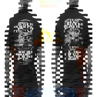 En Chantier Je M'appelle Teuse Cadeau Blague Chantier Humour T-shirt imprimé au dos - Cadeauxyz