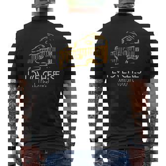 Me Encanta El Queso ¿Quién No Camiseta Hombre Estampado Espalda - Regaloses