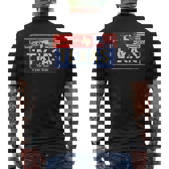 Enjoy Wear Cool Texas Wildintage Texas Usa メンズTシャツ バックプリント - Kawaiitshirt