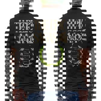 The Epic Sagas Odysseus Musical Men's T-shirt Back Print | Mazezy